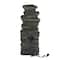 Glitzhome® 39.25" LED 9-Tier Cascading Rock Polyresin Outdoor Fountain